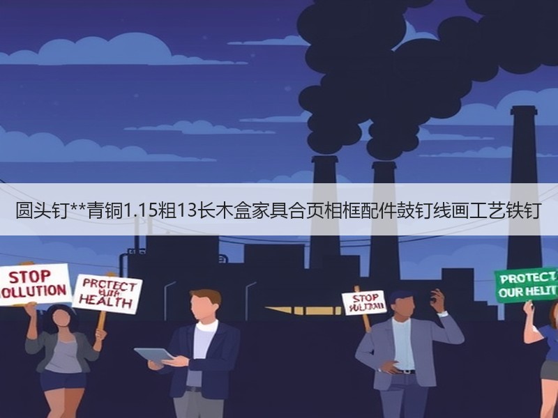 圆头钉**青铜1.15粗13长木盒家具合页相框配件鼓钉线画工艺铁钉