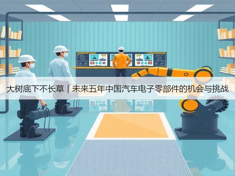 大树底下不长草｜未来五年中国汽车电子零部件的机会与挑战