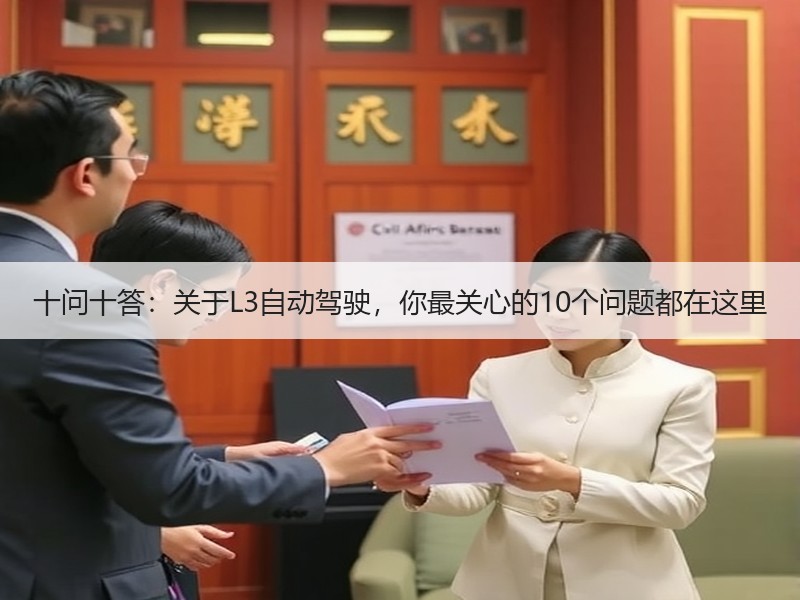 十问十答：关于L3自动驾驶，你最关心的10个问题都在这里