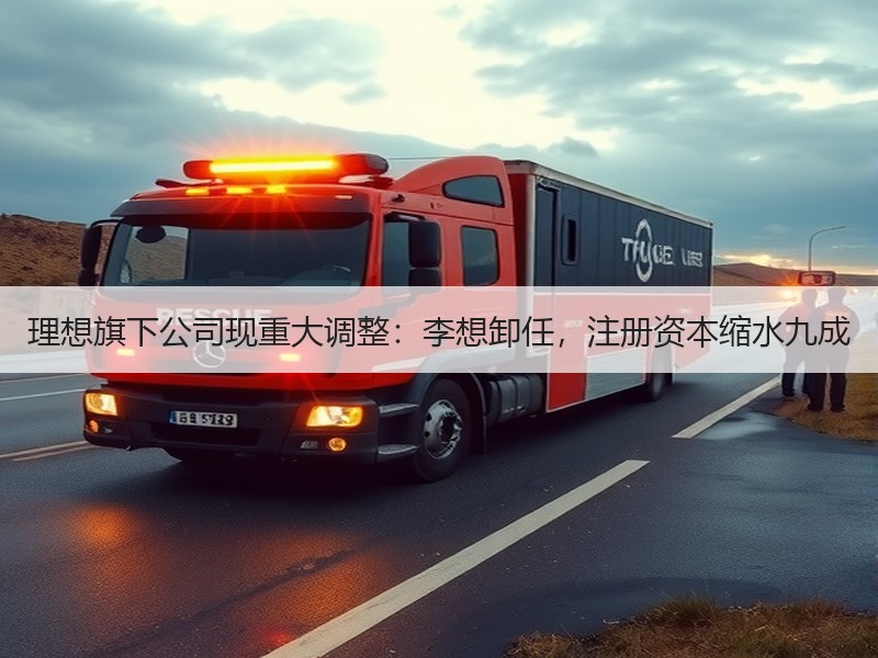 理想旗下公司现重大调整：李想卸任，注册资本缩水九成