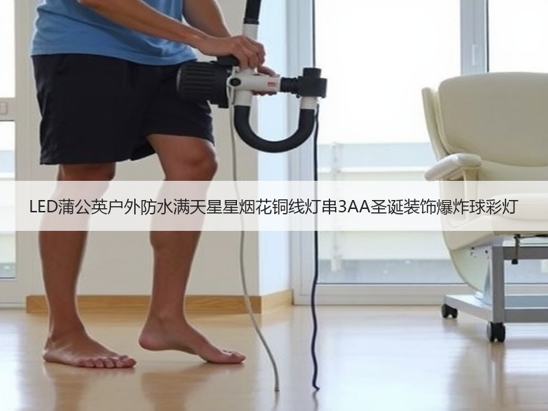 LED蒲公英户外防水满天星星烟花铜线灯串3AA圣诞装饰爆炸球彩灯