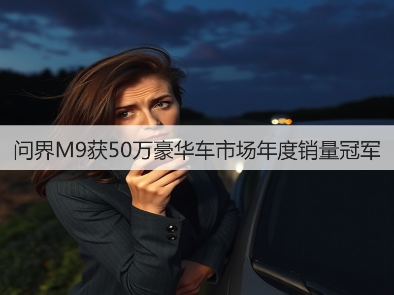 问界M9获50万豪华车市场年度销量冠军