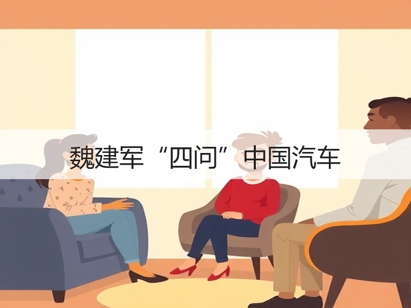 魏建军“四问”中国汽车 魏建军“四问”中国汽车