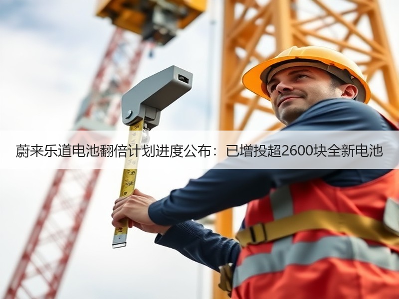 蔚来乐道电池翻倍计划进度公布：已增投超2600块全新电池