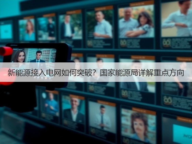 新能源接入电网如何突破?国家能源局详解重点方向 新能源接入电网如何突破?国家能源局详解重点方向