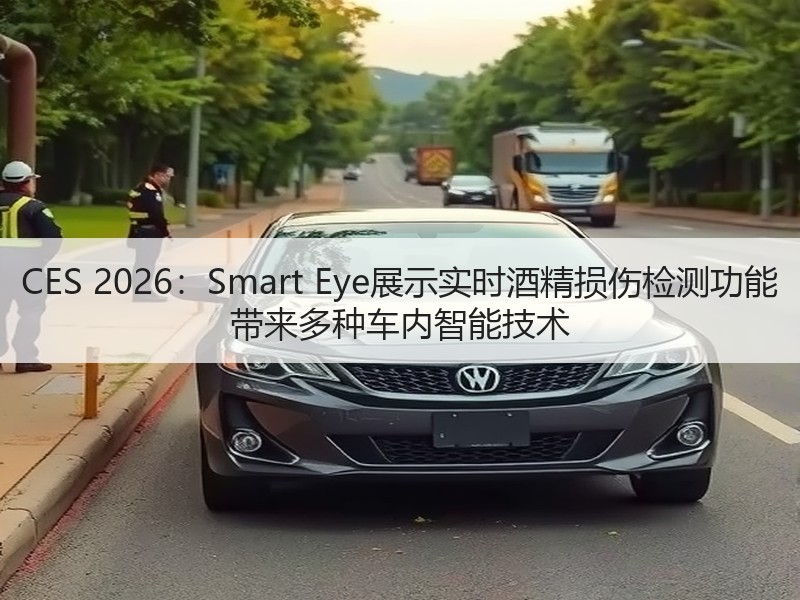 CES 2026:Smart Eye展示实时酒精损伤检测功能 带来多种车内智能技术 CES 2026:Smart Eye展示实时酒精损伤检测功能 带来多种车内智能技术