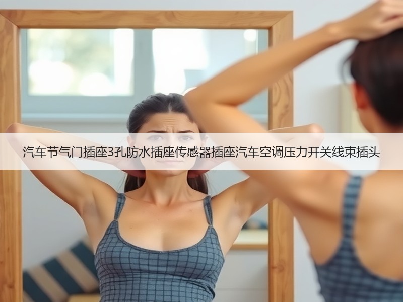 汽车节气门插座3孔防水插座传感器插座汽车空调压力开关线束插头 汽车节气门插座3孔防水插座传感器插座汽车空调压力开关线束插头