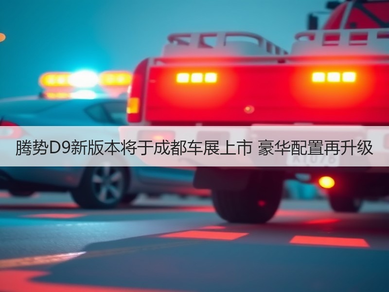 腾势D9新版本将于成都车展上市 豪华配置再升级 腾势D9新版本将于成都车展上市 豪华配置再升级