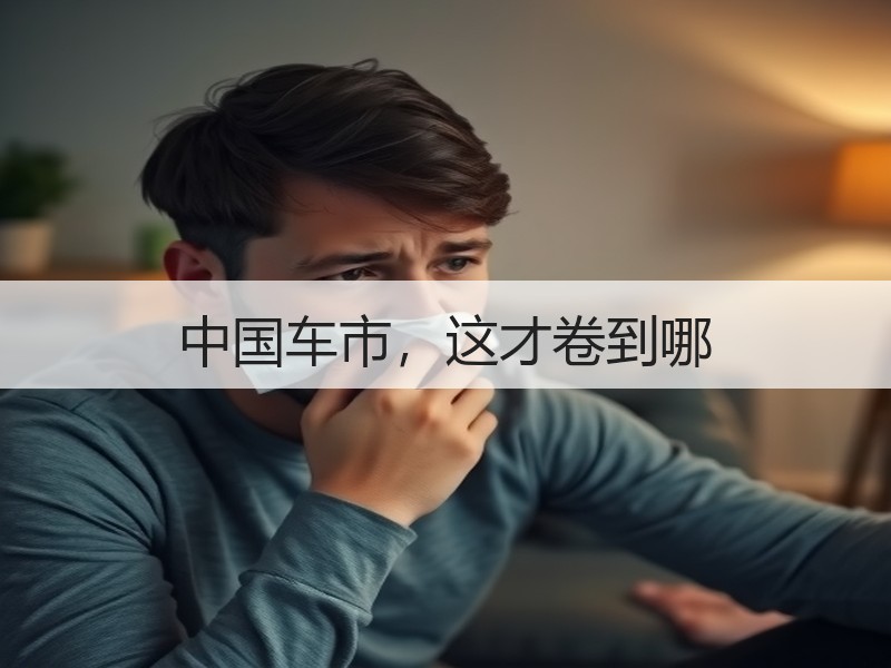 中国车市，这才卷到哪