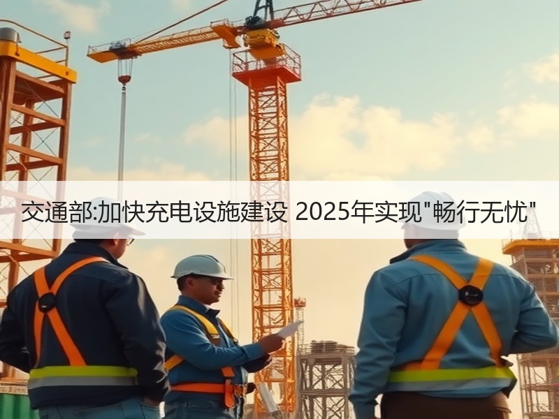 交通部:加快充电设施建设 2025年实现