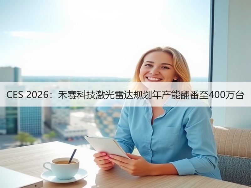 CES 2026:禾赛科技激光雷达规划年产能翻番至400万台 CES 2026:禾赛科技激光雷达规划年产能翻番至400万台