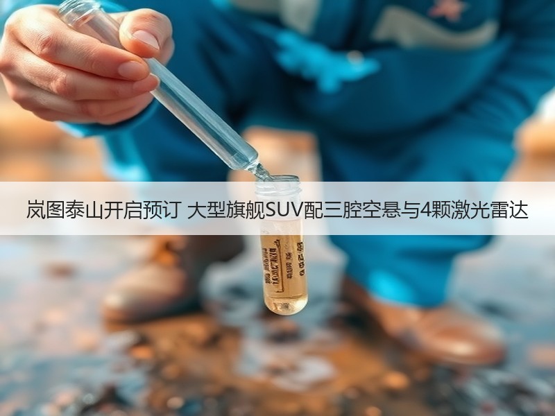 岚图泰山开启预订 大型旗舰SUV配三腔空悬与4颗激光雷达 岚图泰山开启预订 大型旗舰SUV配三腔空悬与4颗激光雷达
