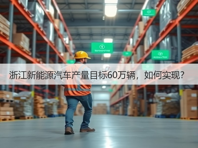 浙江新能源汽车产量目标60万辆，如何实现？