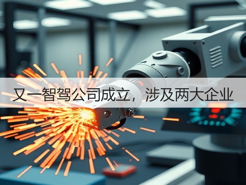 又一智驾公司成立，涉及两大企业