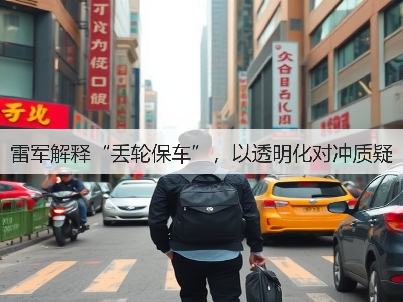 雷军解释“丢轮保车”,以透明化对冲质疑 雷军解释“丢轮保车”,以透明化对冲质疑