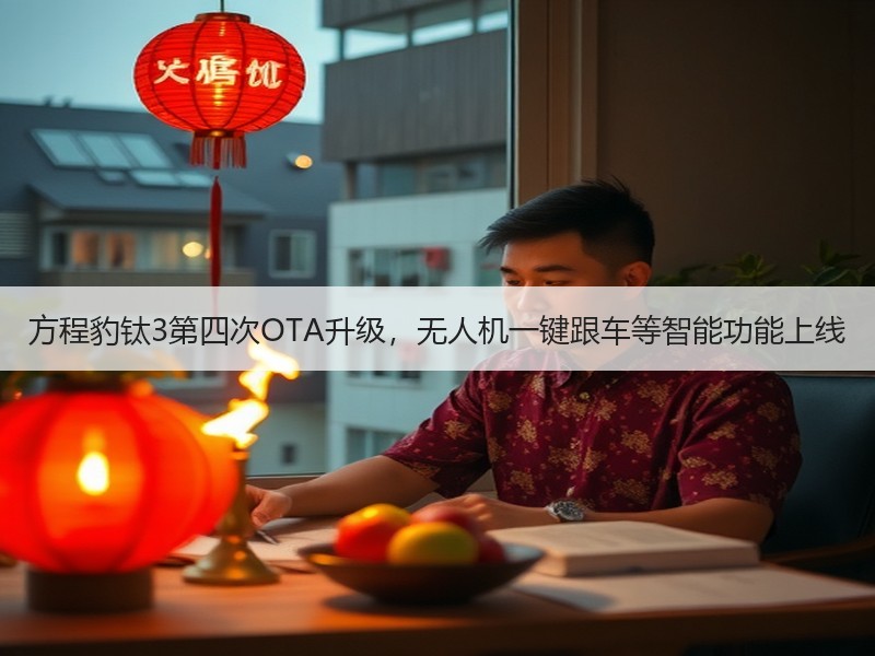 方程豹钛3第四次OTA升级,无人机一键跟车等智能功能上线 方程豹钛3第四次OTA升级,无人机一键跟车等智能功能上线
