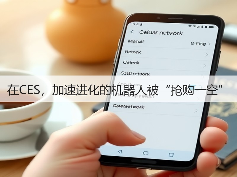 在CES,加速进化的机器人被“抢购一空” 在CES,加速进化的机器人被“抢购一空”