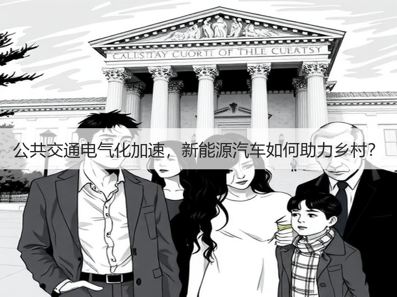 公共交通电气化加速，新能源汽车如何助力乡村？