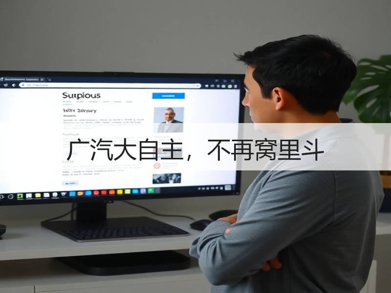 广汽大自主,不再窝里斗 广汽大自主,不再窝里斗