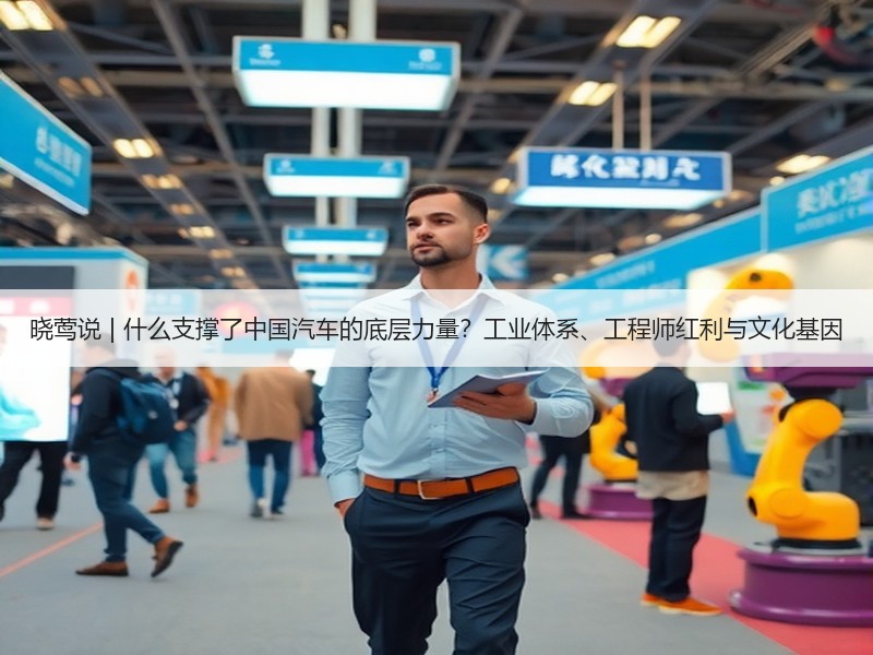 晓莺说 | 什么支撑了中国汽车的底层力量?工业体系、工程师红利与文化基因 晓莺说 | 什么支撑了中国汽车的底层力量?工业体系、工程师红利与文化基因