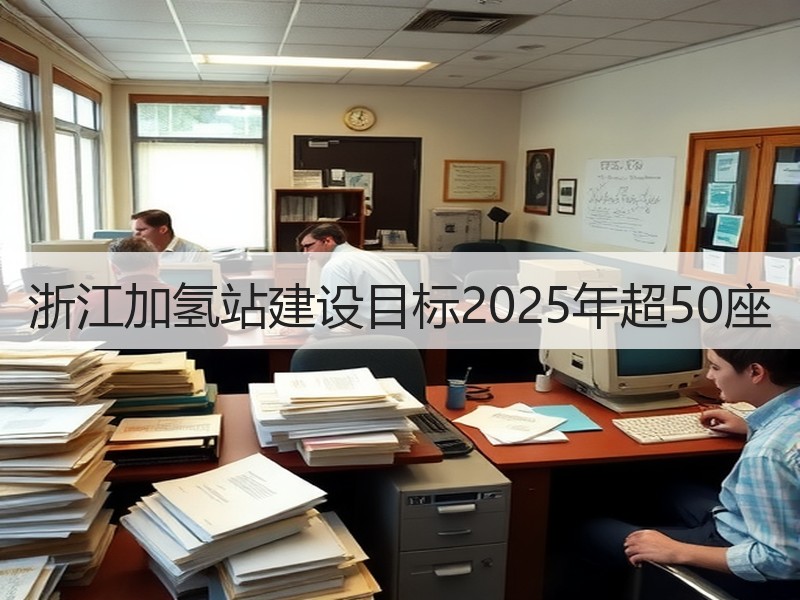 浙江加氢站建设目标2025年超50座 浙江加氢站建设目标2025年超50座