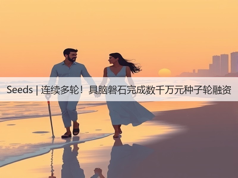 Seeds | 连续多轮!具脑磐石完成数千万元种子轮融资 Seeds | 连续多轮!具脑磐石完成数千万元种子轮融资
