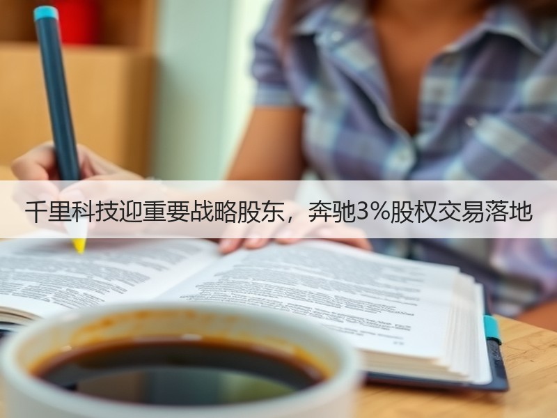 千里科技迎重要战略股东，奔驰3%股权交易落地
