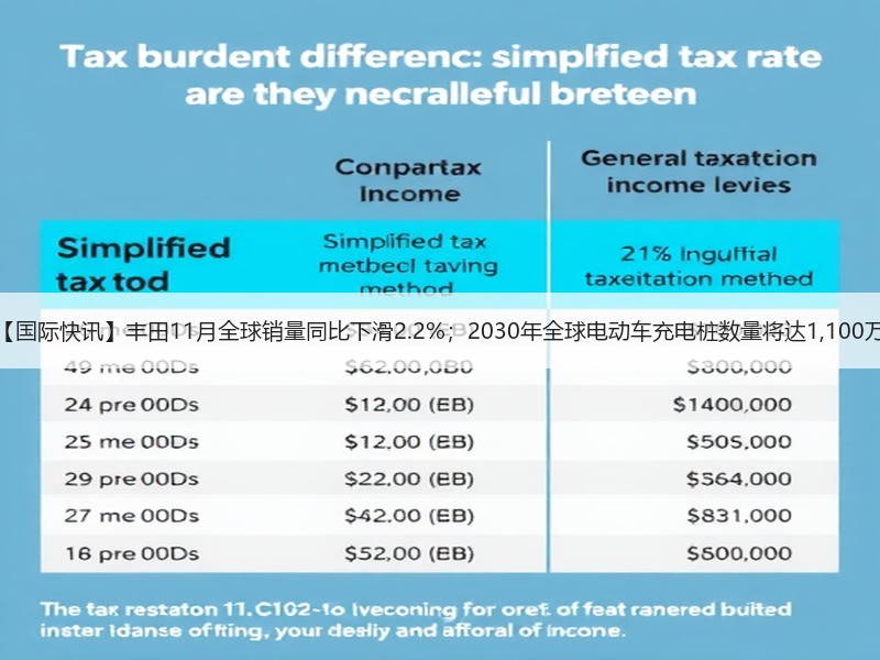 【国际快讯】丰田11月全球销量同比下滑2.2%；2030年全球电动车充电桩数量将达1,100万