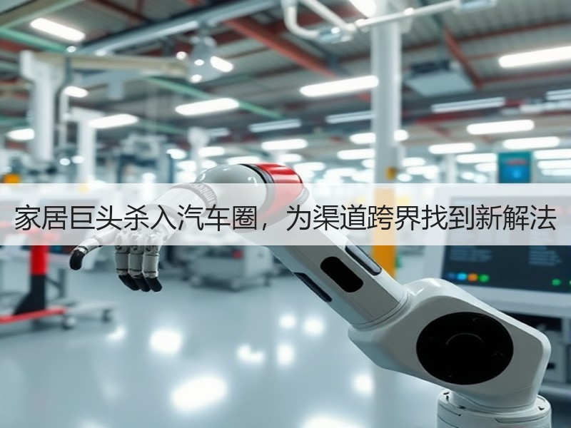家居巨头杀入汽车圈,为渠道跨界找到新解法 家居巨头杀入汽车圈,为渠道跨界找到新解法