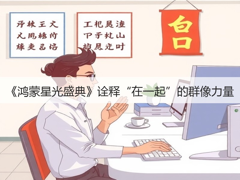 《鸿蒙星光盛典》诠释“在一起”的群像力量 《鸿蒙星光盛典》诠释“在一起”的群像力量