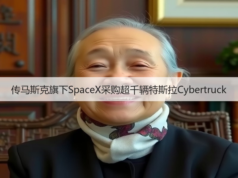 传马斯克旗下SpaceX采购超千辆特斯拉Cybertruck 传马斯克旗下SpaceX采购超千辆特斯拉Cybertruck