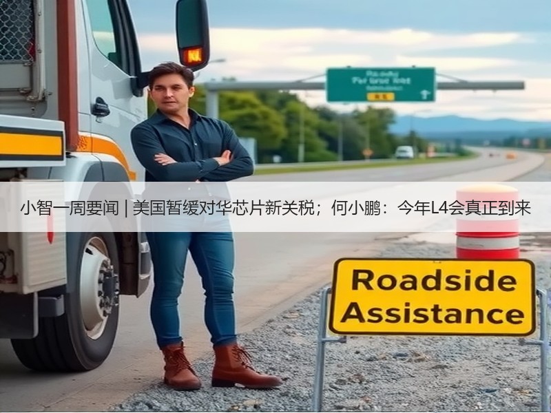 小智一周要闻 | 美国暂缓对华芯片新关税；何小鹏：今年L4会真正到来