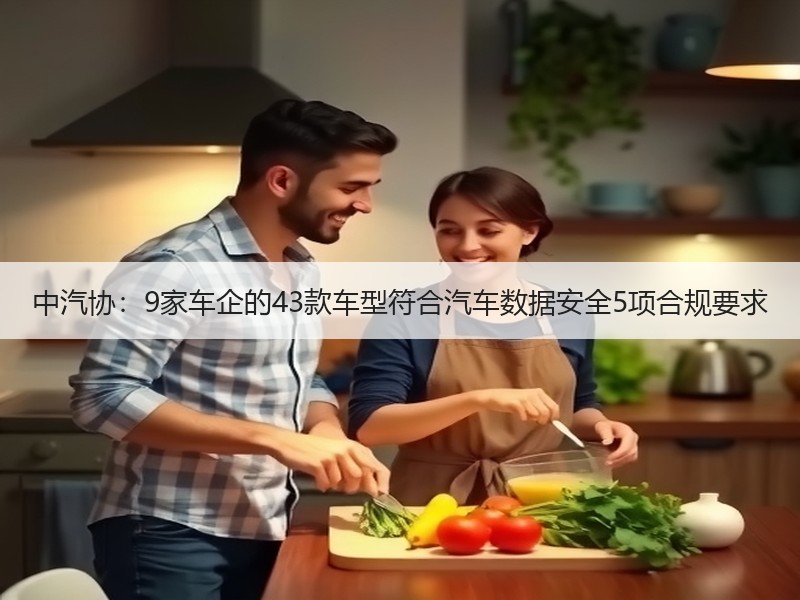 中汽协:9家车企的43款车型符合汽车数据安全5项合规要求 中汽协:9家车企的43款车型符合汽车数据安全5项合规要求