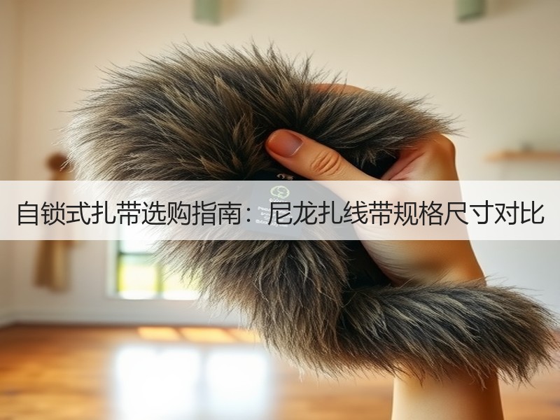 自锁式扎带选购指南：尼龙扎线带规格尺寸对比