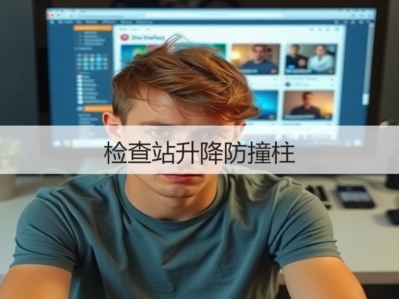 检查站升降防撞柱
