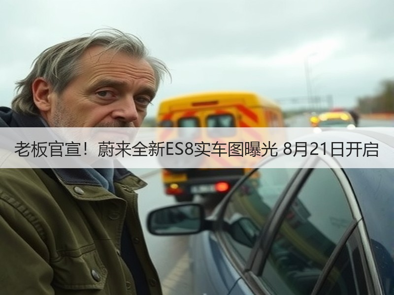 老板官宣！蔚来全新ES8实车图曝光 8月21日开启