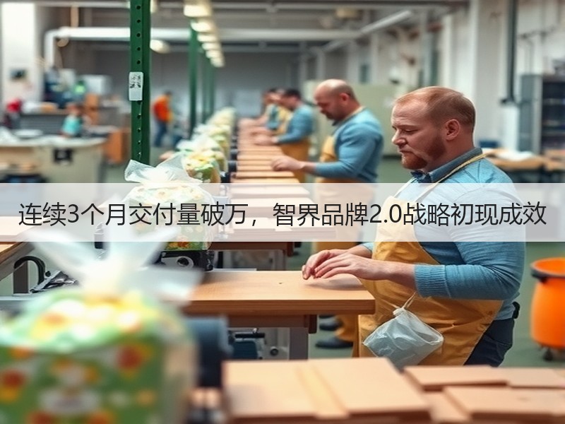 连续3个月交付量破万,智界品牌2.0战略初现成效 连续3个月交付量破万,智界品牌2.0战略初现成效