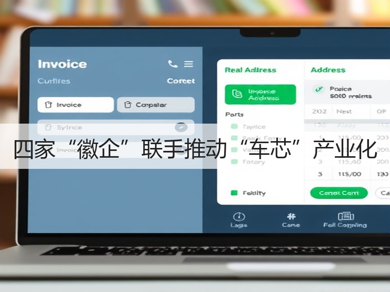 四家“徽企”联手推动“车芯”产业化 四家“徽企”联手推动“车芯”产业化