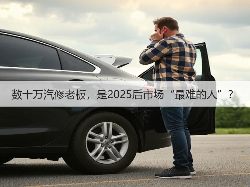 数十万汽修老板,是2025后市场“最难的人”? 数十万汽修老板,是2025后市场“最难的人”?