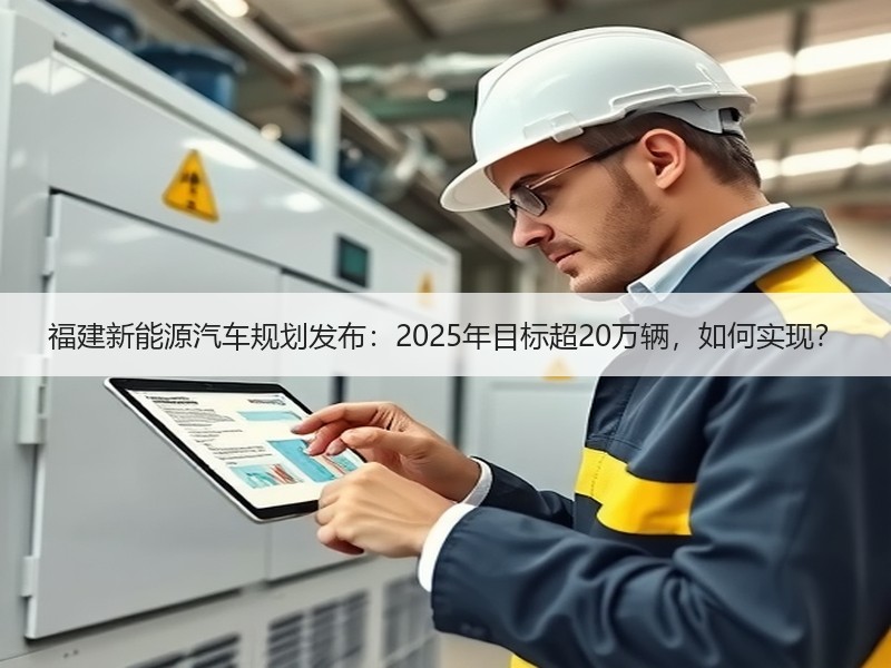 福建新能源汽车规划发布:2025年目标超20万辆,如何实现? 福建新能源汽车规划发布:2025年目标超20万辆,如何实现?