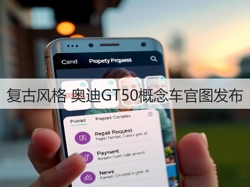复古风格 奥迪GT50概念车官图发布
