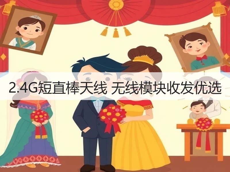 2.4G短直棒天线 无线模块收发优选 2.4G短直棒天线 无线模块收发优选