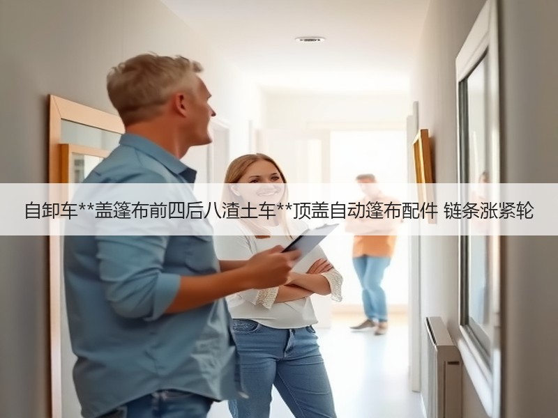 自卸车**盖篷布前四后八渣土车**顶盖自动篷布配件 链条涨紧轮