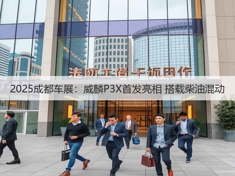 2025成都车展：威麟P3X首发亮相 搭载柴油混动