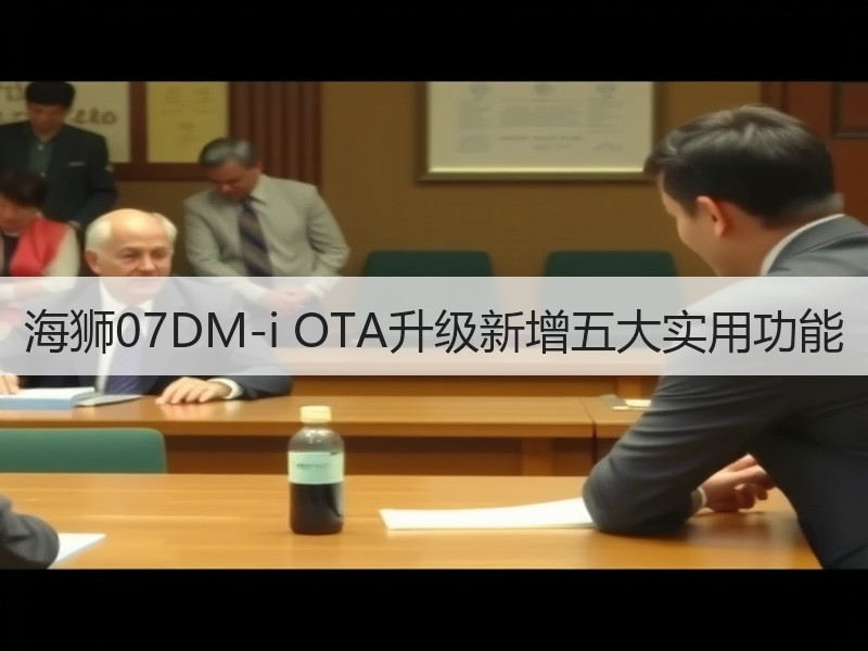 海狮07DM-i OTA升级新增五大实用功能