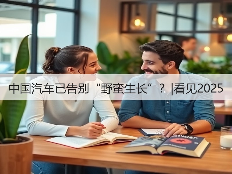 中国汽车已告别“野蛮生长”?|看见2025 中国汽车已告别“野蛮生长”?|看见2025
