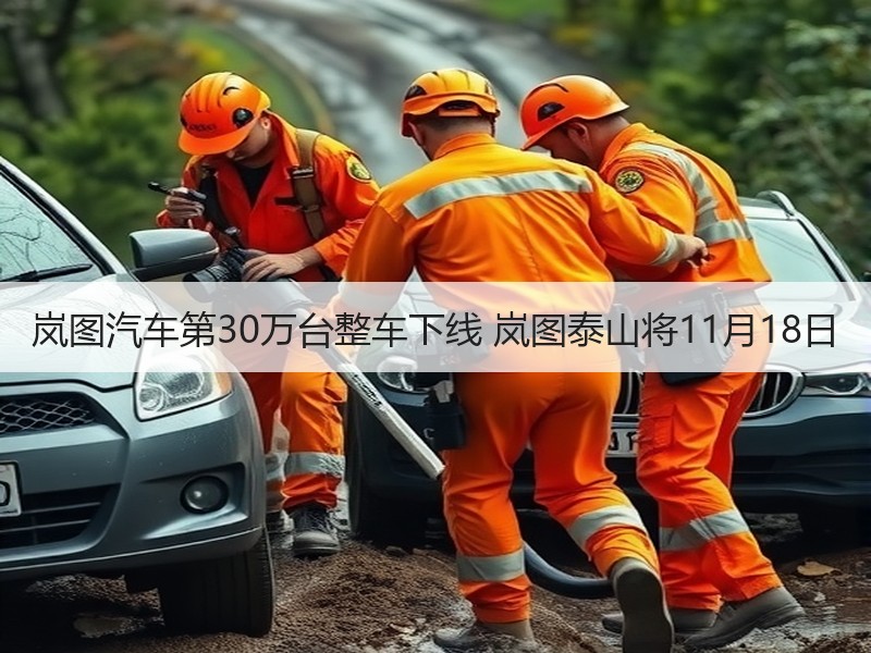 岚图汽车第30万台整车下线 岚图泰山将11月18日