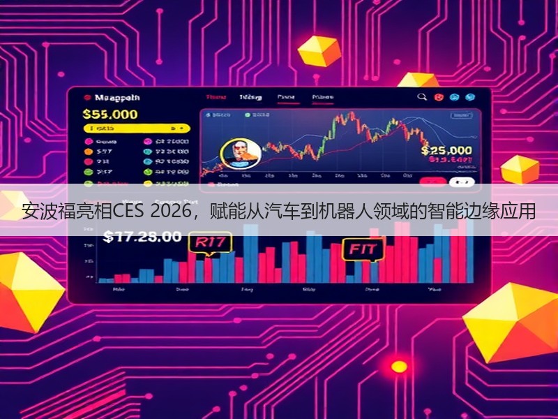 安波福亮相CES 2026,赋能从汽车到机器人领域的智能边缘应用 安波福亮相CES 2026,赋能从汽车到机器人领域的智能边缘应用