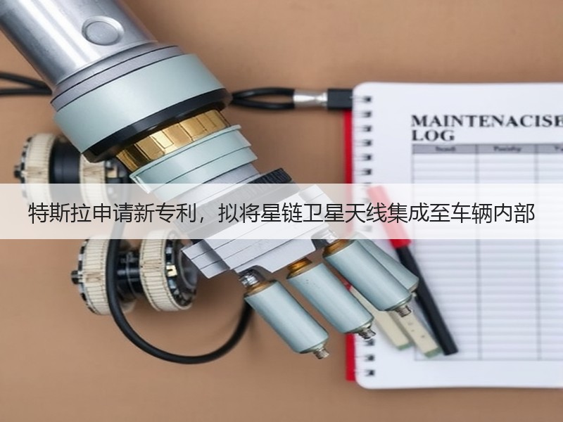 特斯拉申请新专利，拟将星链卫星天线集成至车辆内部