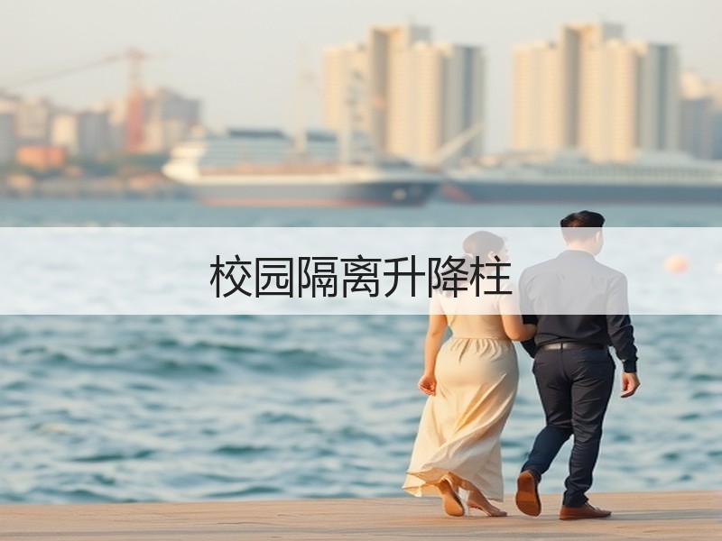 校园隔离升降柱